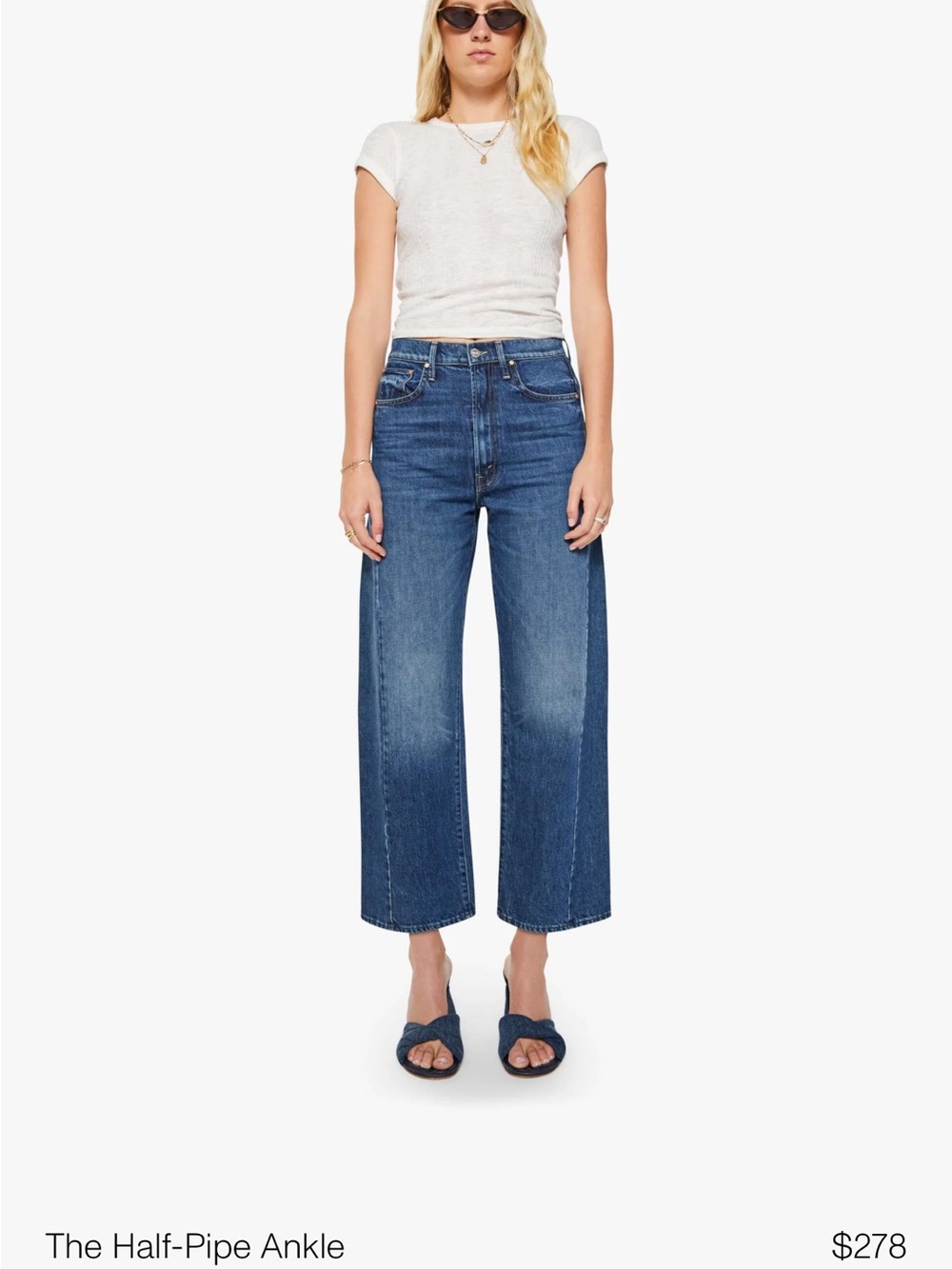 MOTHER The Half-Pipe Ankle Jean